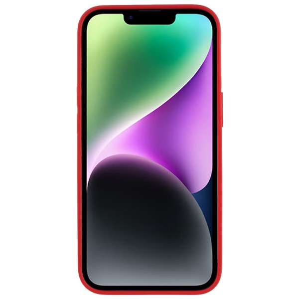 Kryt na iPhone 14 Plus gumový červený