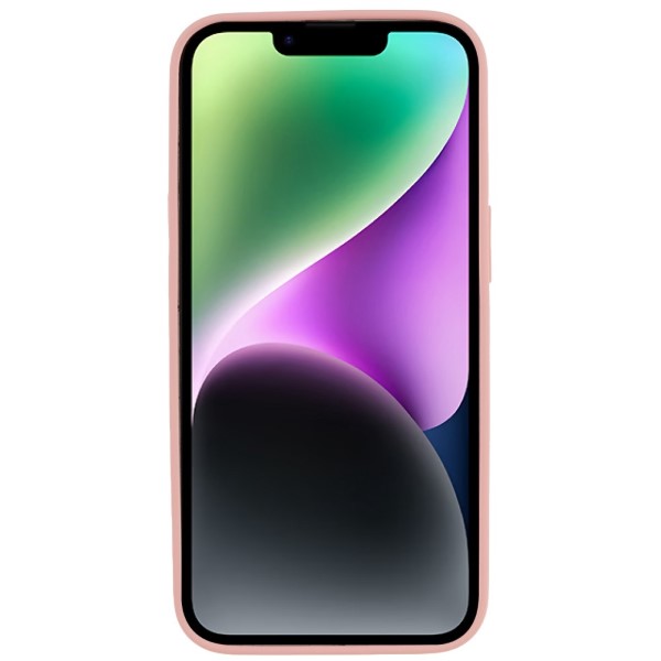 Kryt na iPhone 14 Plus gumový růžový