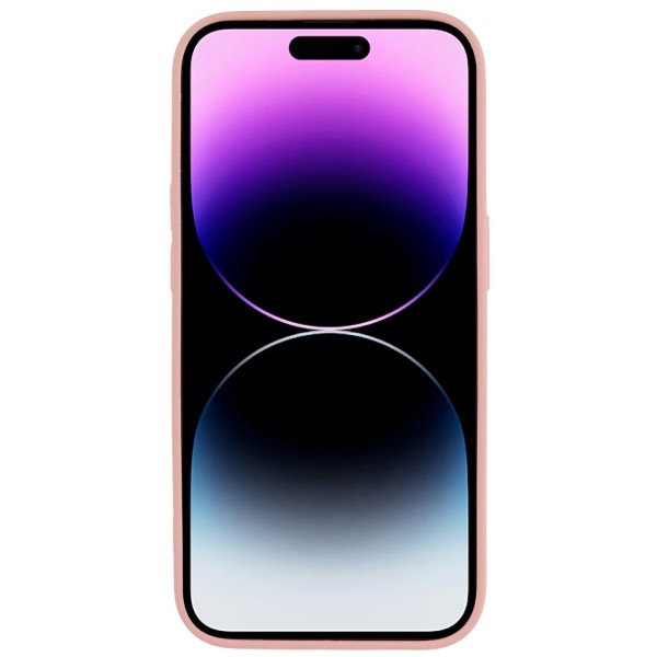Kryt na iPhone 14 Pro Max gumový růžový