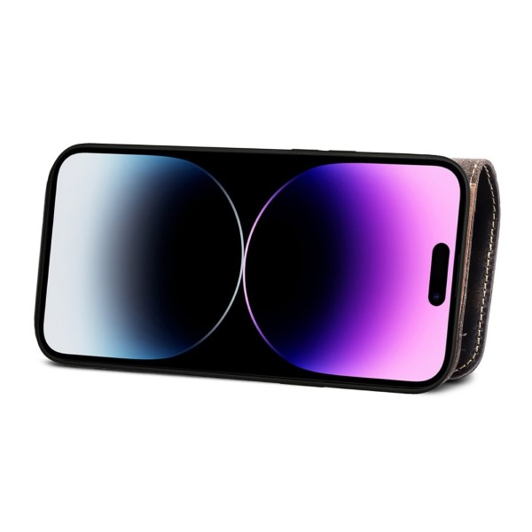 Pouzdro na iPhone 14 Pro Max Kožené černé