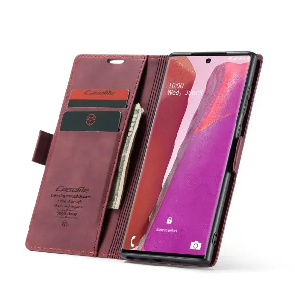 Pouzdro na Samsung Galaxy Note 20 CASEME červené