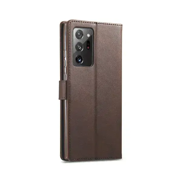 Pouzdro na Samsung Galaxy Note 20 LC.IMEEKE hnedé