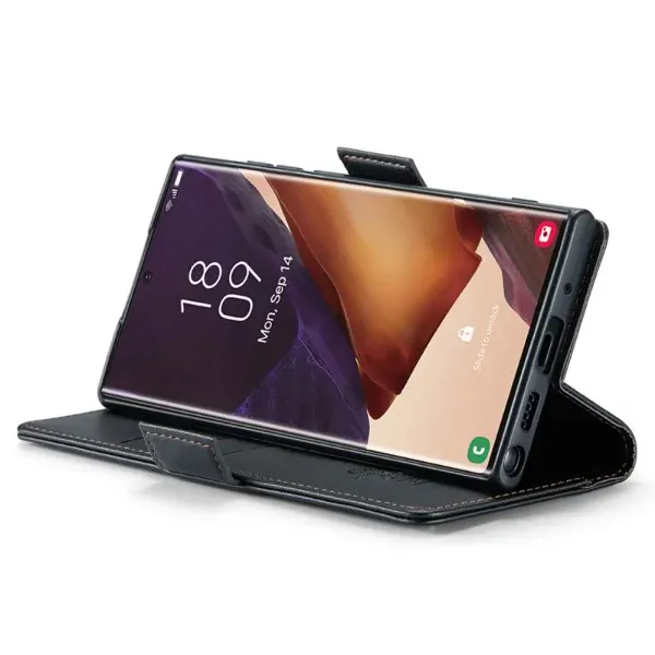 Pouzdro na Samsung Galaxy Note 20 Ultra CASEME smooth černé