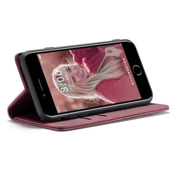 Pouzdro CASEME pro iPhone 7 / 8 / SE ( 2020 / 2022 ) červené