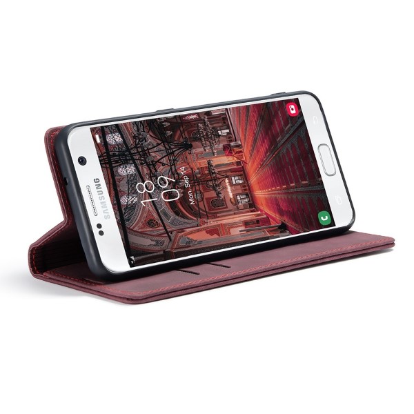 Pouzdro na Samsung Galaxy S7 CASEME červené