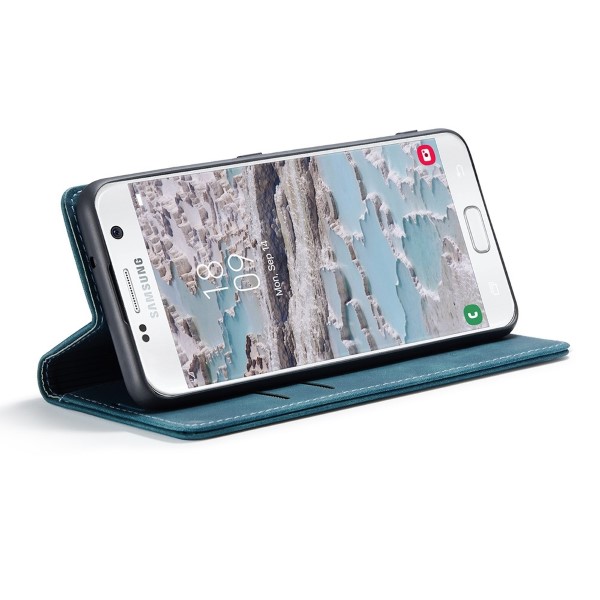 Pouzdro na Samsung Galaxy S7 Edge CASEME modré