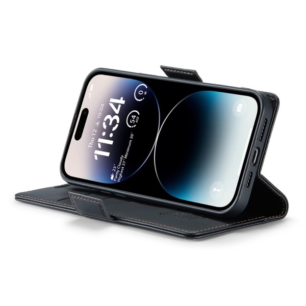Pouzdro na iPhone 14 Pro Max CASEME Smooth černé
