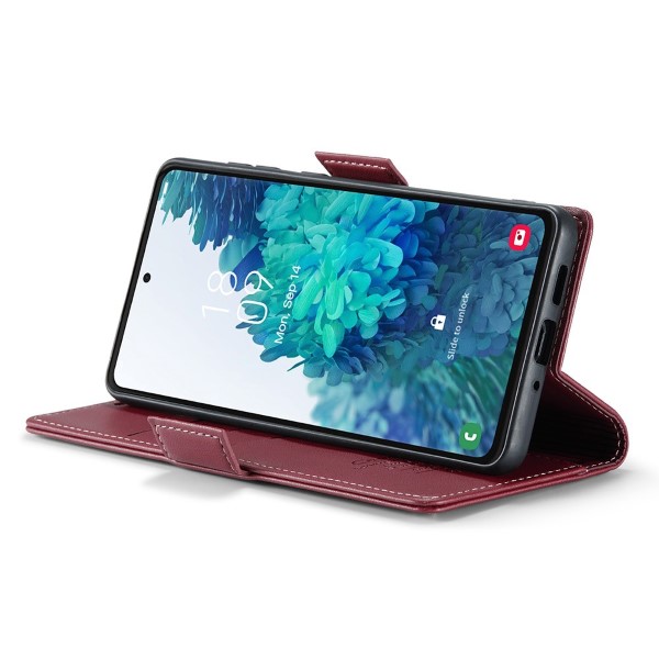 Pouzdro na Samsung Galaxy S20 FE CASEME smooth červené