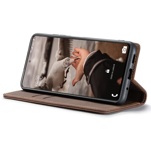 Pouzdro na Samsung Galaxy S20 FE CASEME hnědé