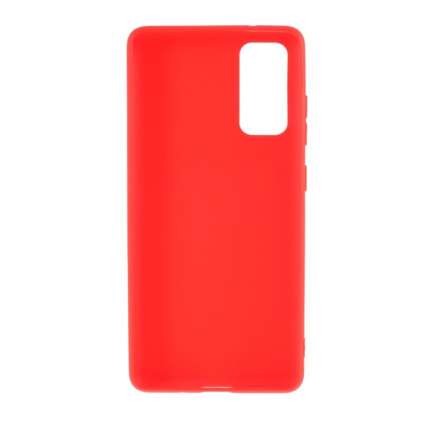 Kryt na Samsung Galaxy S20 Silikonový červený
