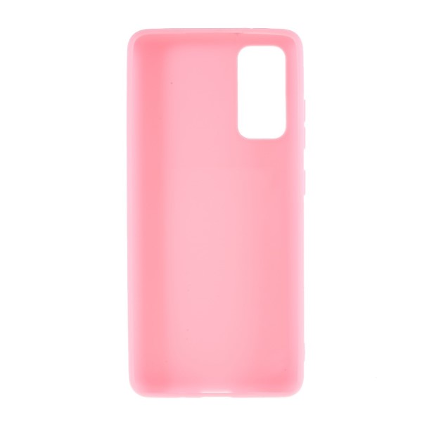 Kryt na Samsung Galaxy S20 Silikonový růžový