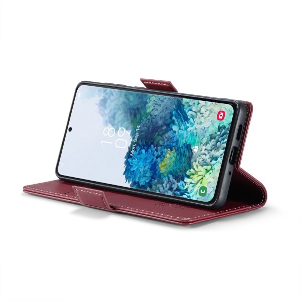 Pouzdro na Samsung Galaxy S20 Plus CASEME smooth červené