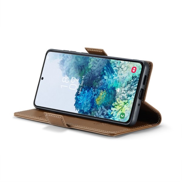 Pouzdro na Samsung Galaxy S20 Plus CASEME smooth hnědé