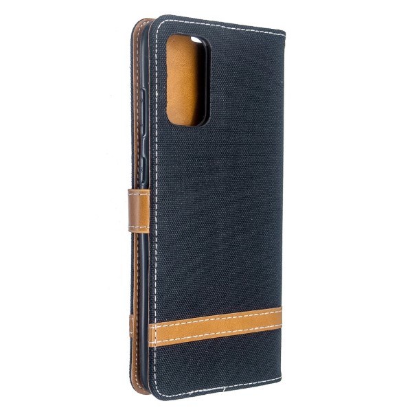 Pouzdro na Samsung Galaxy S20 Plus Jeans černé