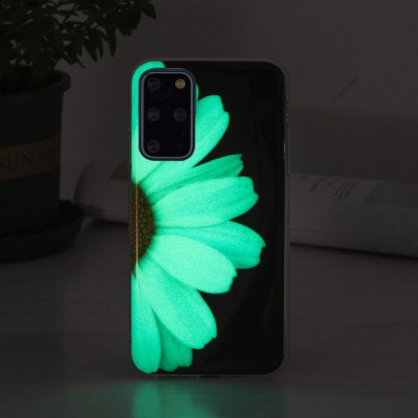 Kryt na Samsung Galaxy S20 Plus svítící Kytka