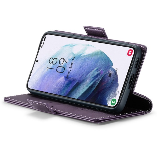 Pouzdro na Samsung Galaxy S21 CASEME smooth fialové