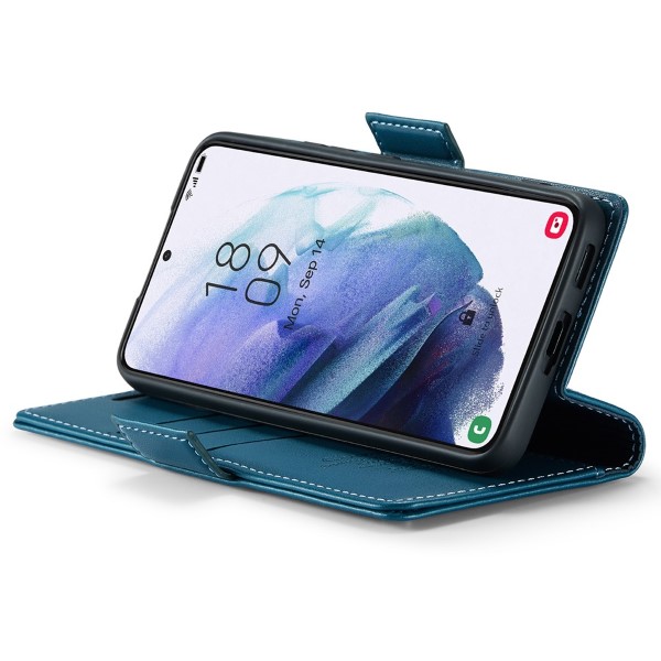 Pouzdro na Samsung Galaxy S21 CASEME smooth modré