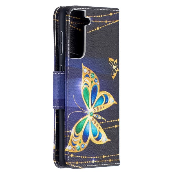 Pouzdro na Samsung Galaxy S21 Motýl černé