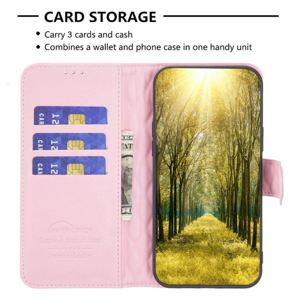 Pouzdro na Samsung Galaxy S21 Binfen růžové