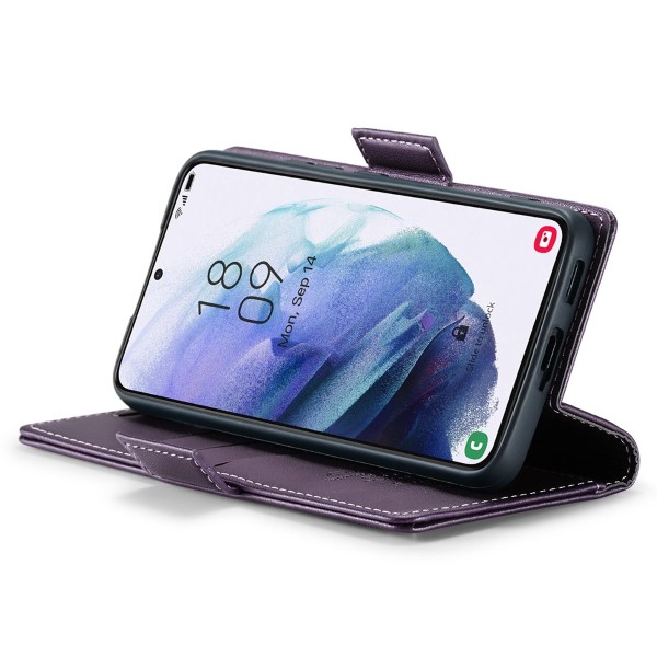 Pouzdro na Samsung Galaxy S21 Plus CASEME smooth fialové