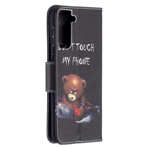 Pouzdro na Samsung Galaxy S21 Plus Medvěd