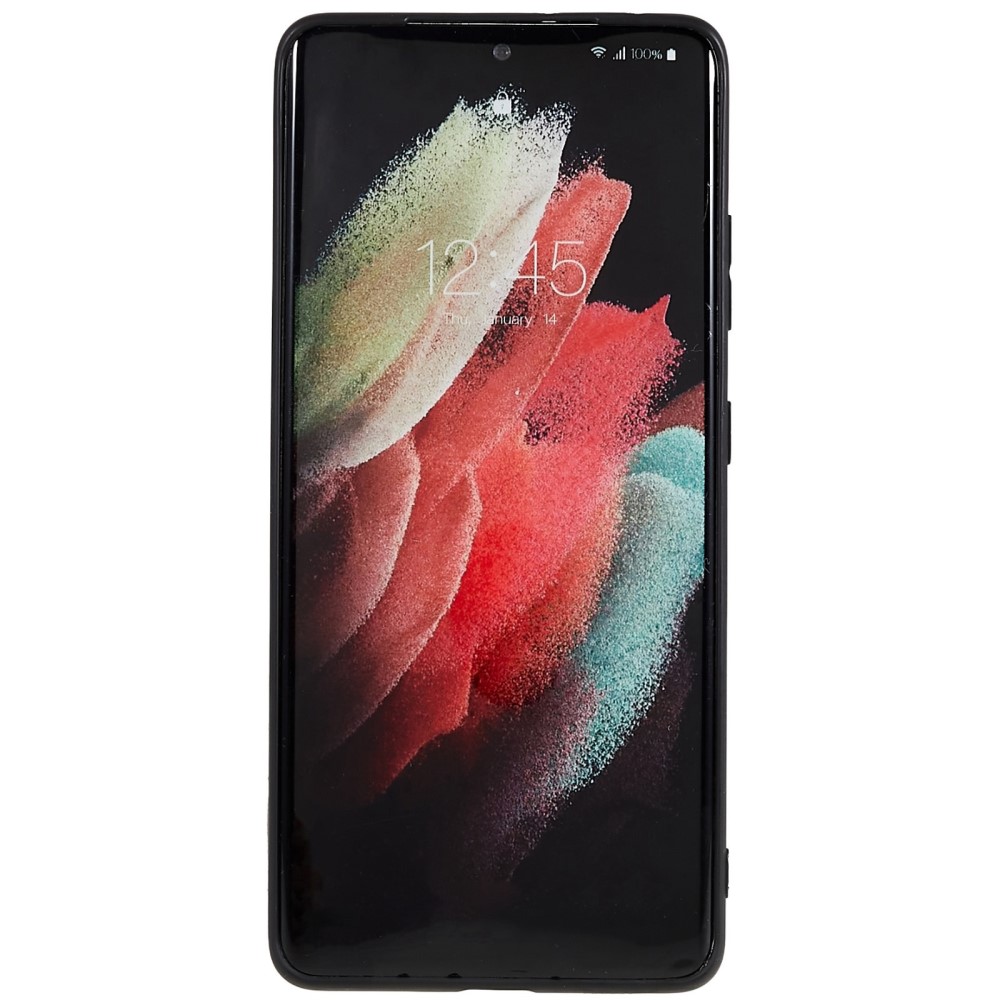 Kryt na Samsung Galaxy S21 Ultra Silikonový černý