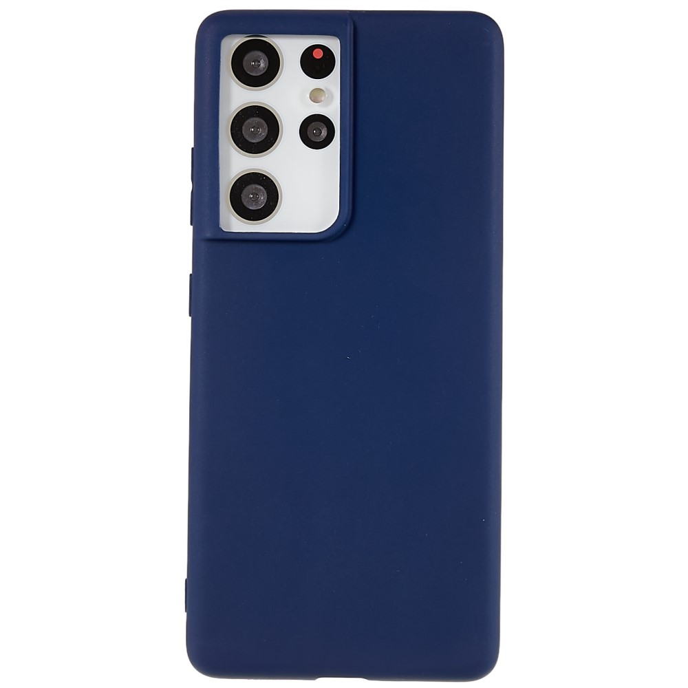 Kryt na Samsung Galaxy S21 Ultra Silikonový modrý