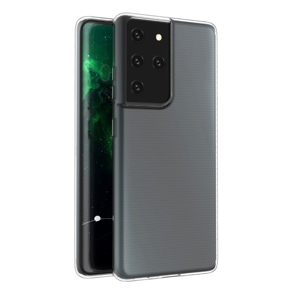 Kryt na Samsung Galaxy S21 Ultra Silikonový čirý