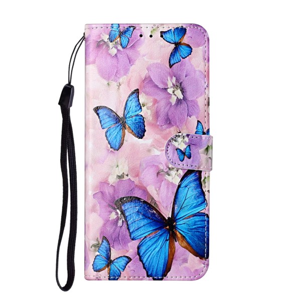 Pouzdro na Samsung Galaxy S21 Ultra Motýl fialové