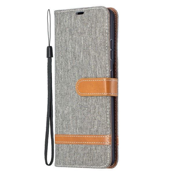 Pouzdro na Samsung Galaxy S21 Ultra Jeans šedé