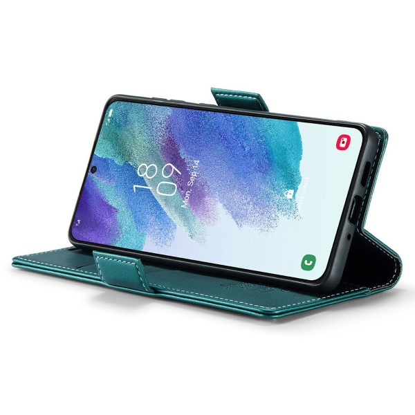 Pouzdro na Samsung Galaxy S21 FE CASEME smooth zelené