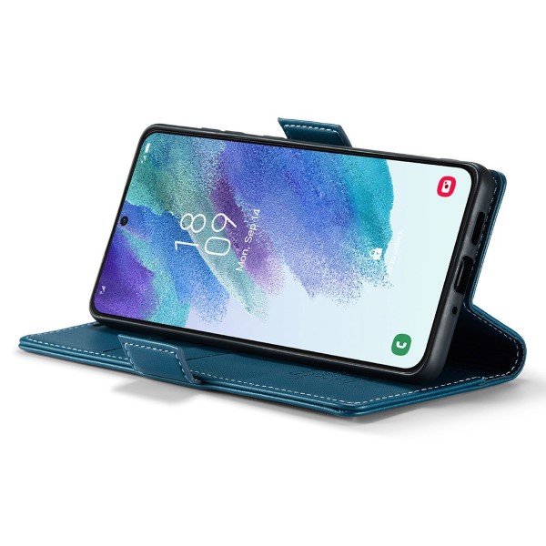 Pouzdro na Samsung Galaxy S21 FE CASEME smooth modré