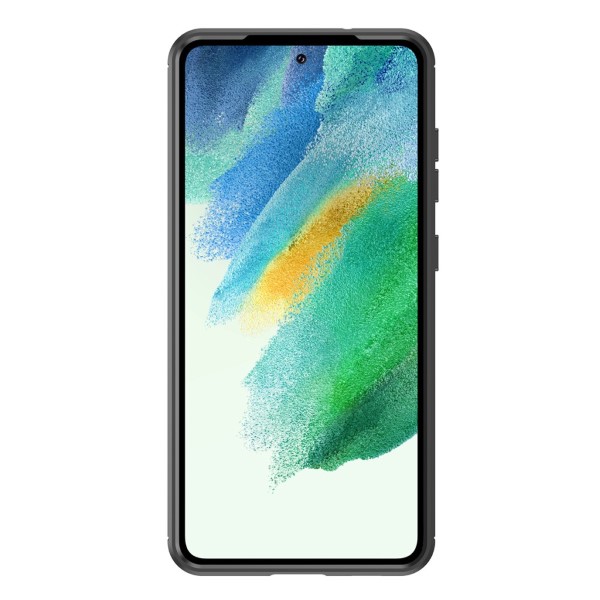 Kryt na Samsung Galaxy S21 FE Carbon černý 