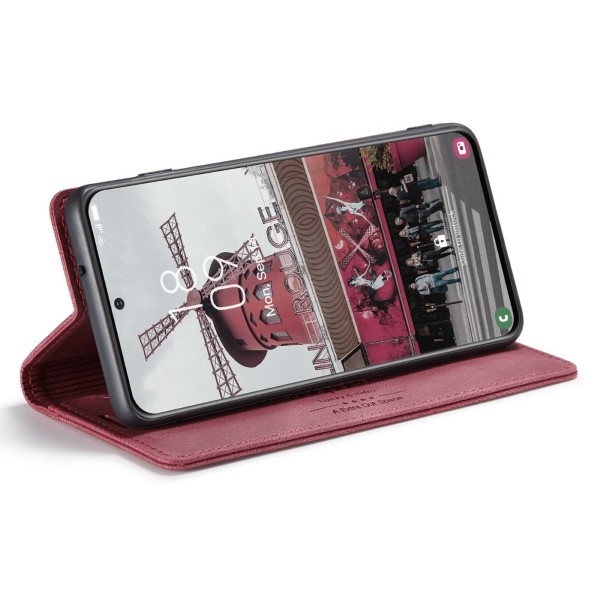 Pouzdro na Samsung Galaxy S21 FE AUTSPACE červené