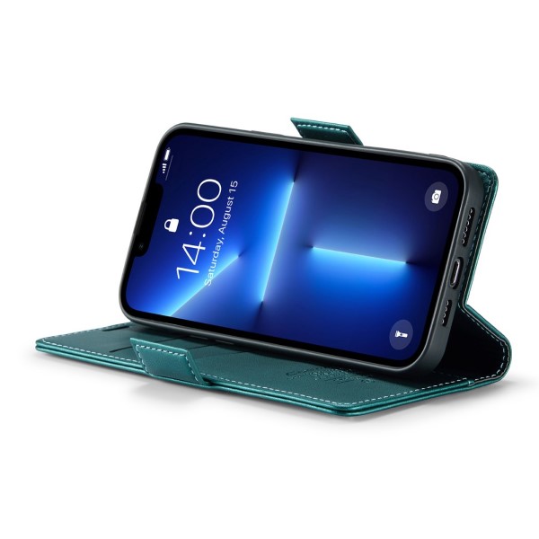 Pouzdro na iPhone 13 Pro Max CASEME smooth zelené