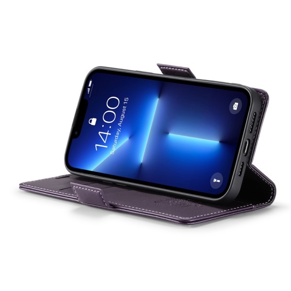Pouzdro na iPhone 13 Pro Max CASEME smooth fialové