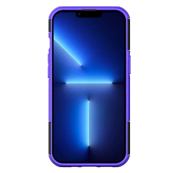 Kryt na iPhone 13 Pro Max odolný Tire fialový