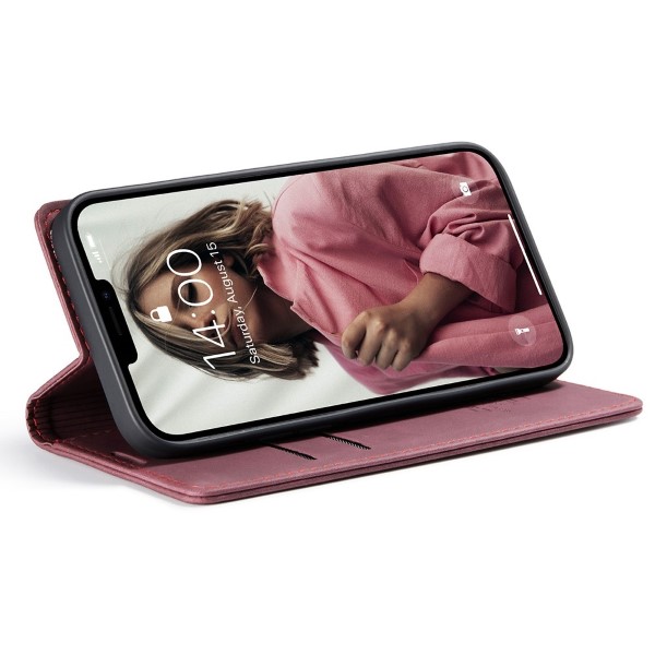Pouzdro na iPhone 13 Pro Max CASEME červené