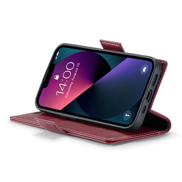 Pouzdro pro iPhone 13 Mini CASEME smooth červené