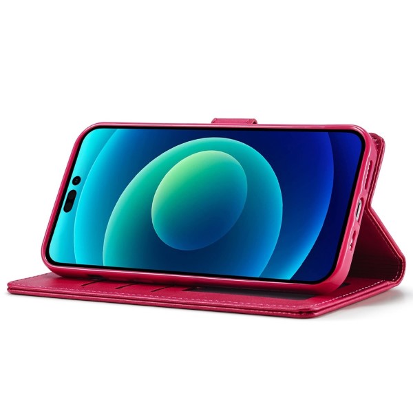 Pouzdro LC.IMEEKE pro iPhone 14 Plus růžové