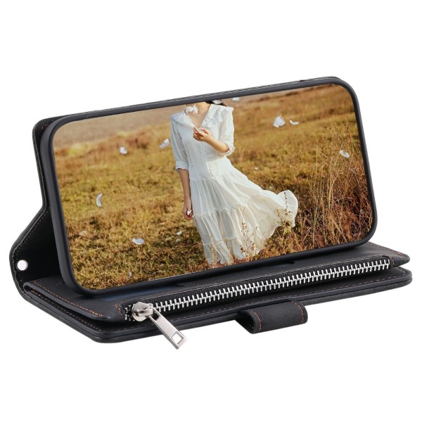 Pouzdro na Samsung Galaxy S22 Luxury Double Layer černé