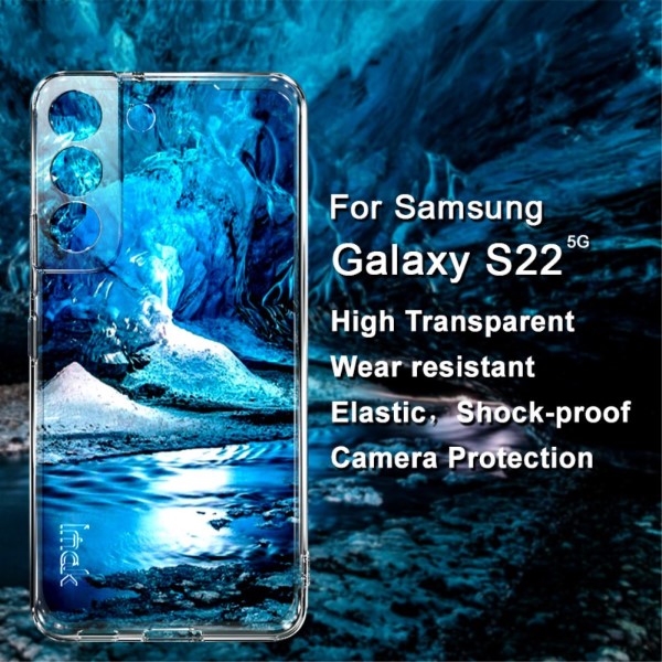 Kryt na Samsung Galaxy S22 IMAK gumový čirý