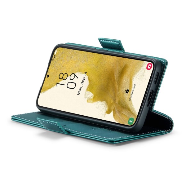 Pouzdro na Samsung Galaxy S22 Plus CASEME smooth zelené