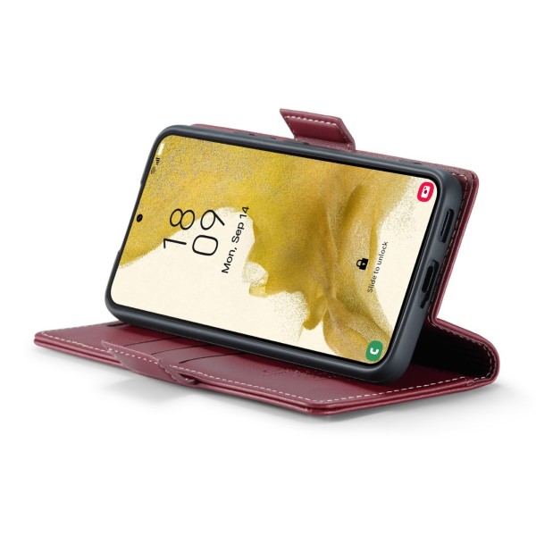 Pouzdro na Samsung Galaxy S22 Plus CASEME smooth červené