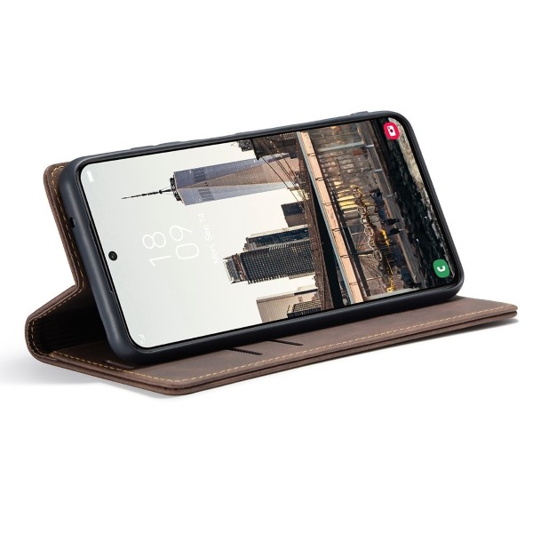 Pouzdro na Samsung Galaxy S22 Plus CASEME hnědé