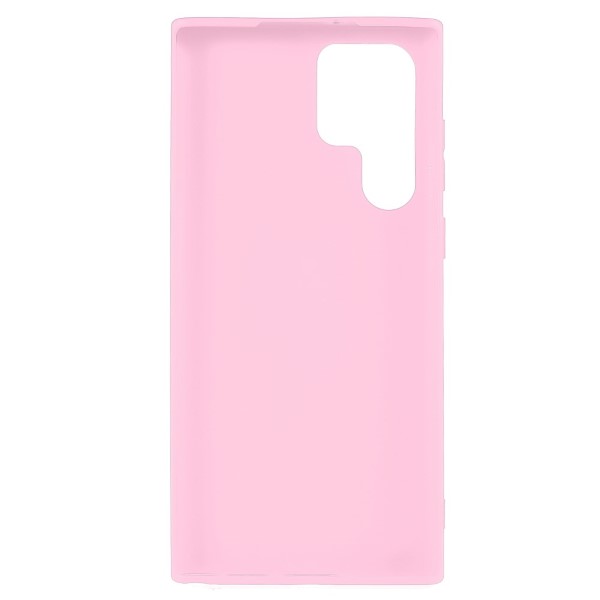 Kryt na Samsung Galaxy S22 Ultra Silikonový růžový