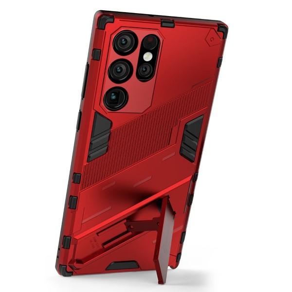 Kryt na Samsung Galaxy S22 Ultra odolný Shockproof červený