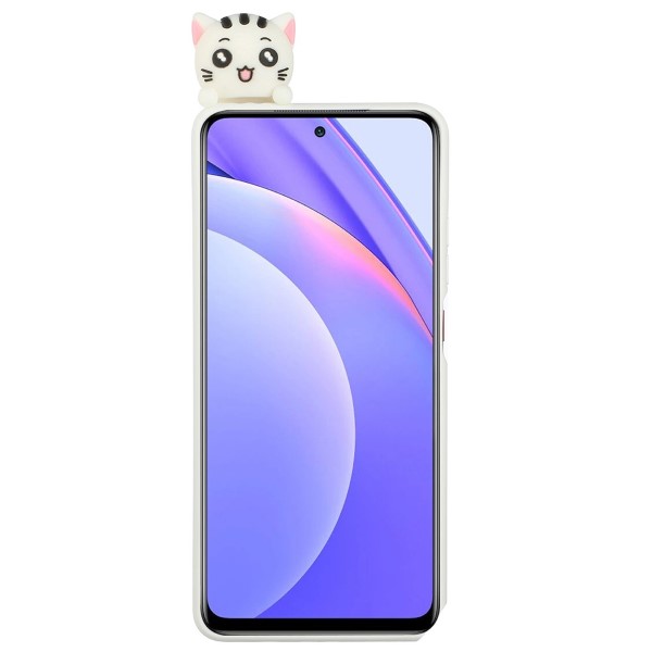 Kryt na Samsung Galaxy S22 Ultra 3D Kotě bílý