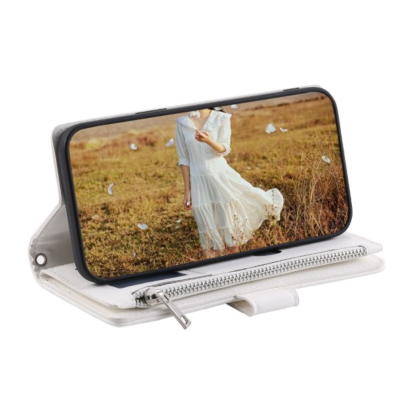 Pouzdro na Samsung Galaxy S23 Luxury Double Layer bílé