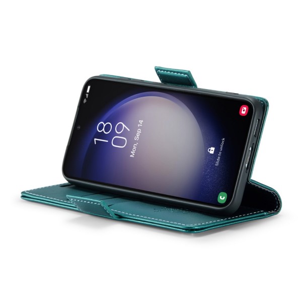 Pouzdro na Samsung Galaxy S23+ CASEME smooth zelené